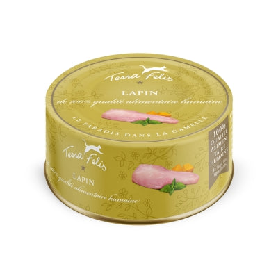 Terra Felis comida húmeda de Conejo para gatos