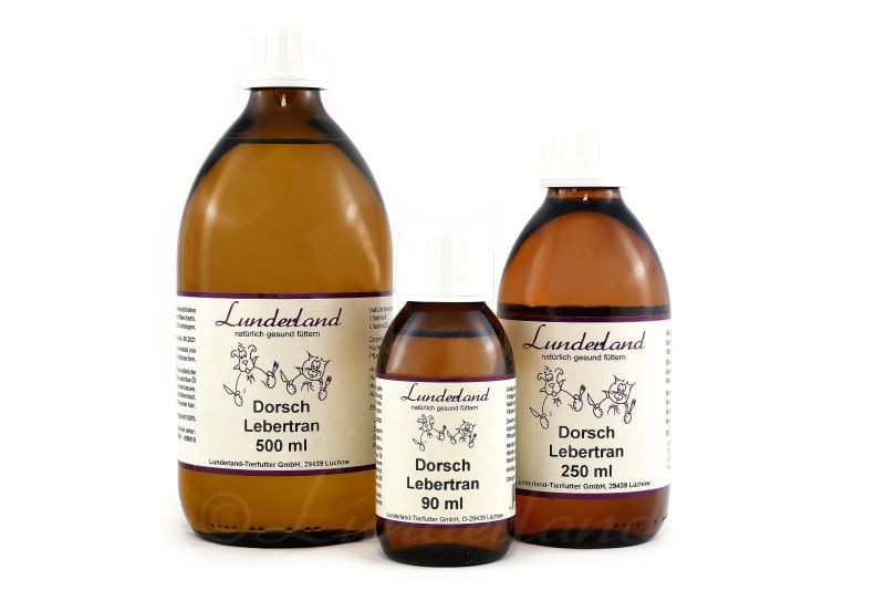 Aceite de hígado de bacalao Lunderland para perros y gatos