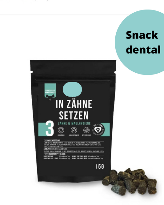 Bocaditos dentales para perros y gatos - Snack natural