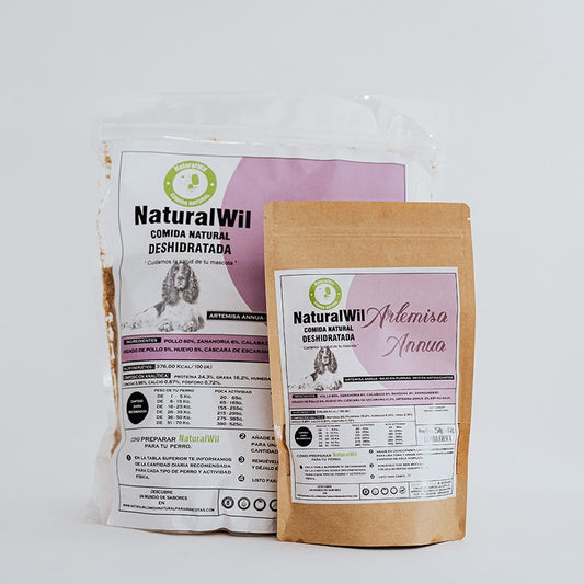 Comida natural para perros con Artemisa