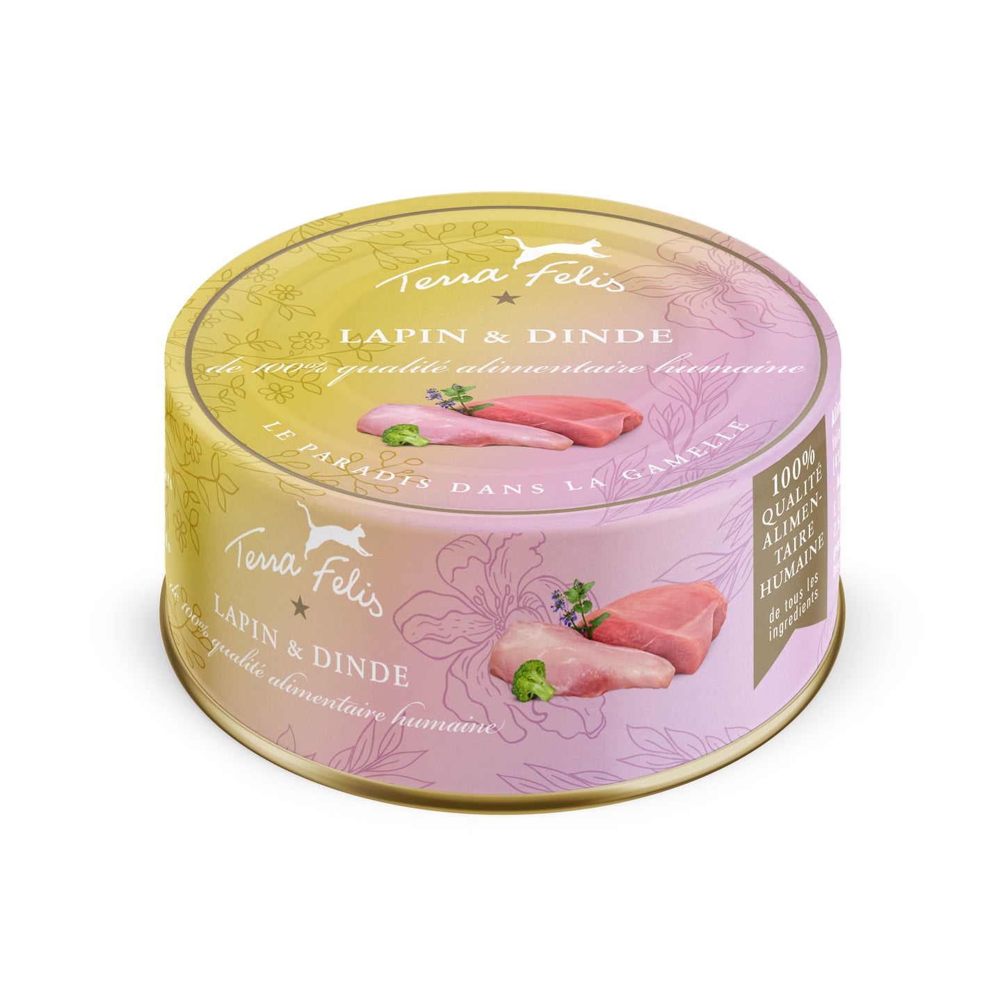 Terra Felis comida húmeda de Conejo y Pavo para gatos