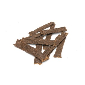Tiras de carne de ciervo para perros y gatos - Snack natural