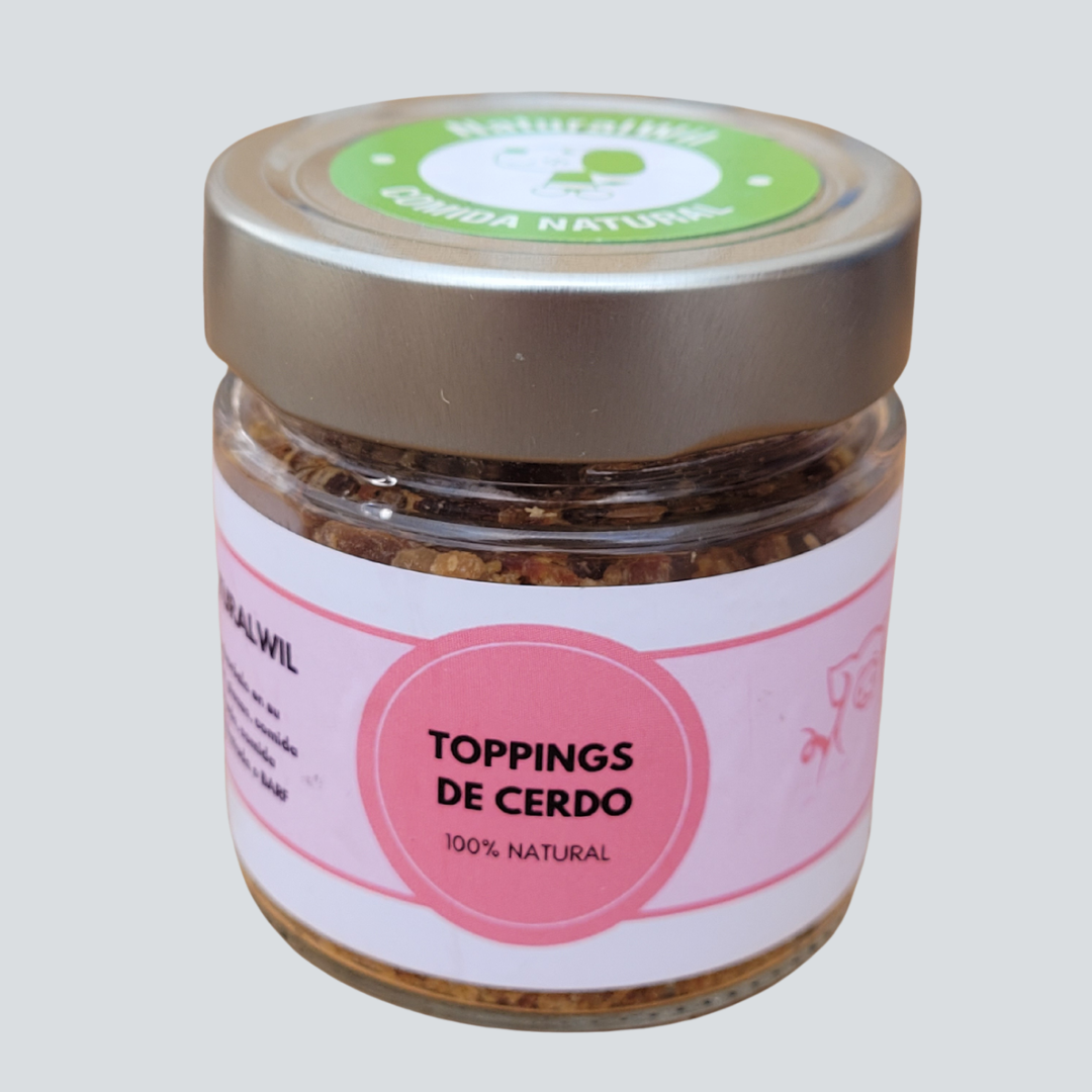 Toppings de cerdo