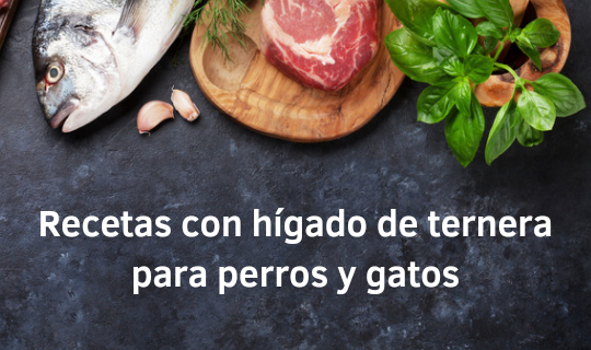 Recetas con hígado de ternera o de pollo para tu perro o gato