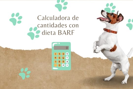 Calculadora de cantidades con dieta BARF