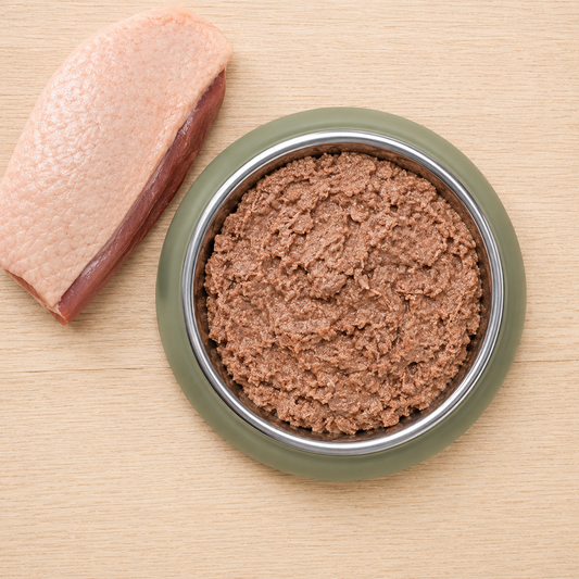 Carne de pato Lunderland para perros y gatos