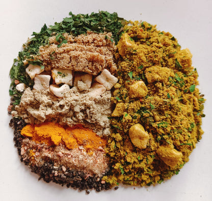 Comida natural para perros de Pollo y Bacalao SIN CEREALES