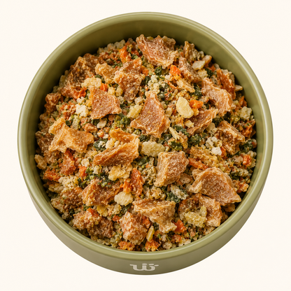 Comida natural para perros de Pollo en trocitos