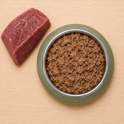 Carne magra de ternera Lunderland para perros y gatos