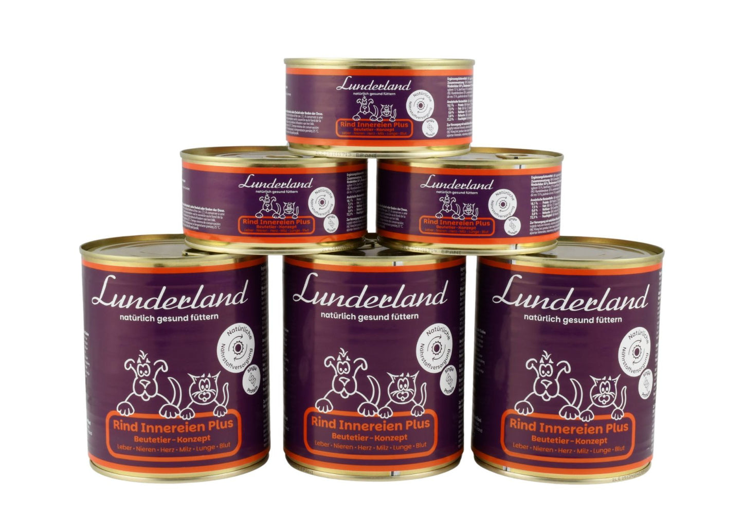 Vísceras Lunderland para perros y gatos