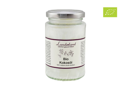 Aceite de coco orgánico Lunderland para perros y gatos