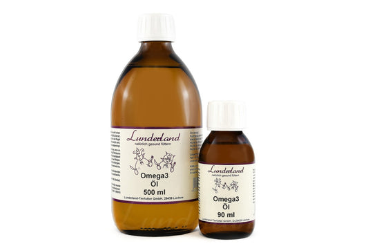 Aceite de pescado Omega 3 Lunderland para perros y gatos