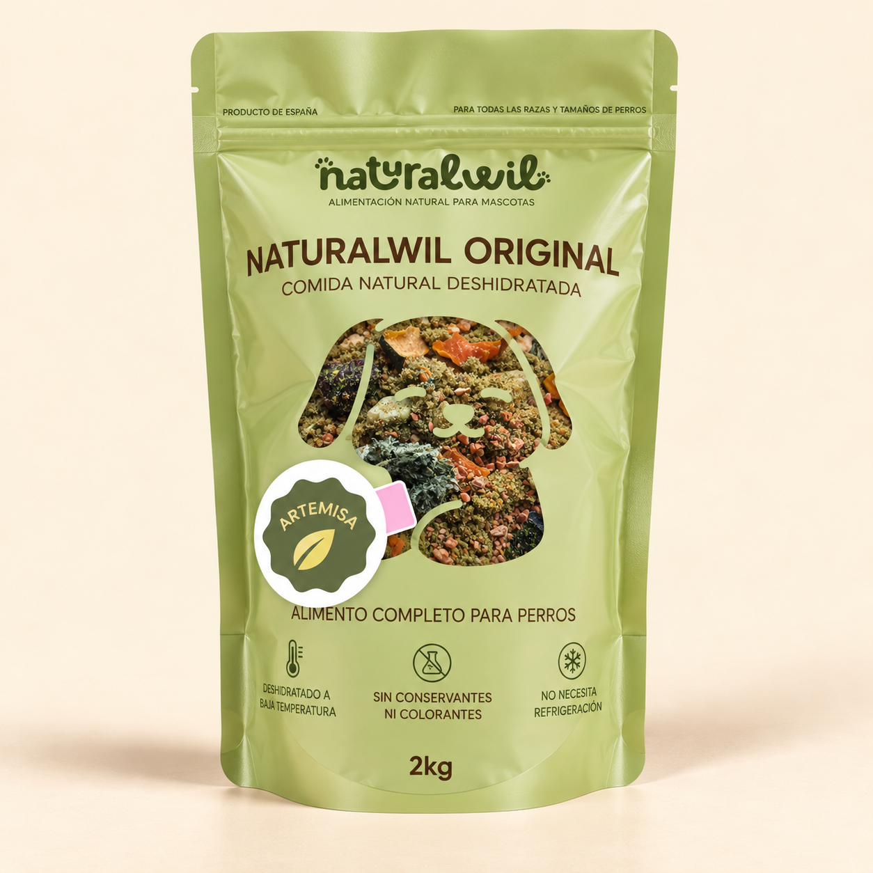 Comida natural para perros con Artemisa
