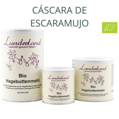Cáscara de escaramujo orgánica Lunderland
