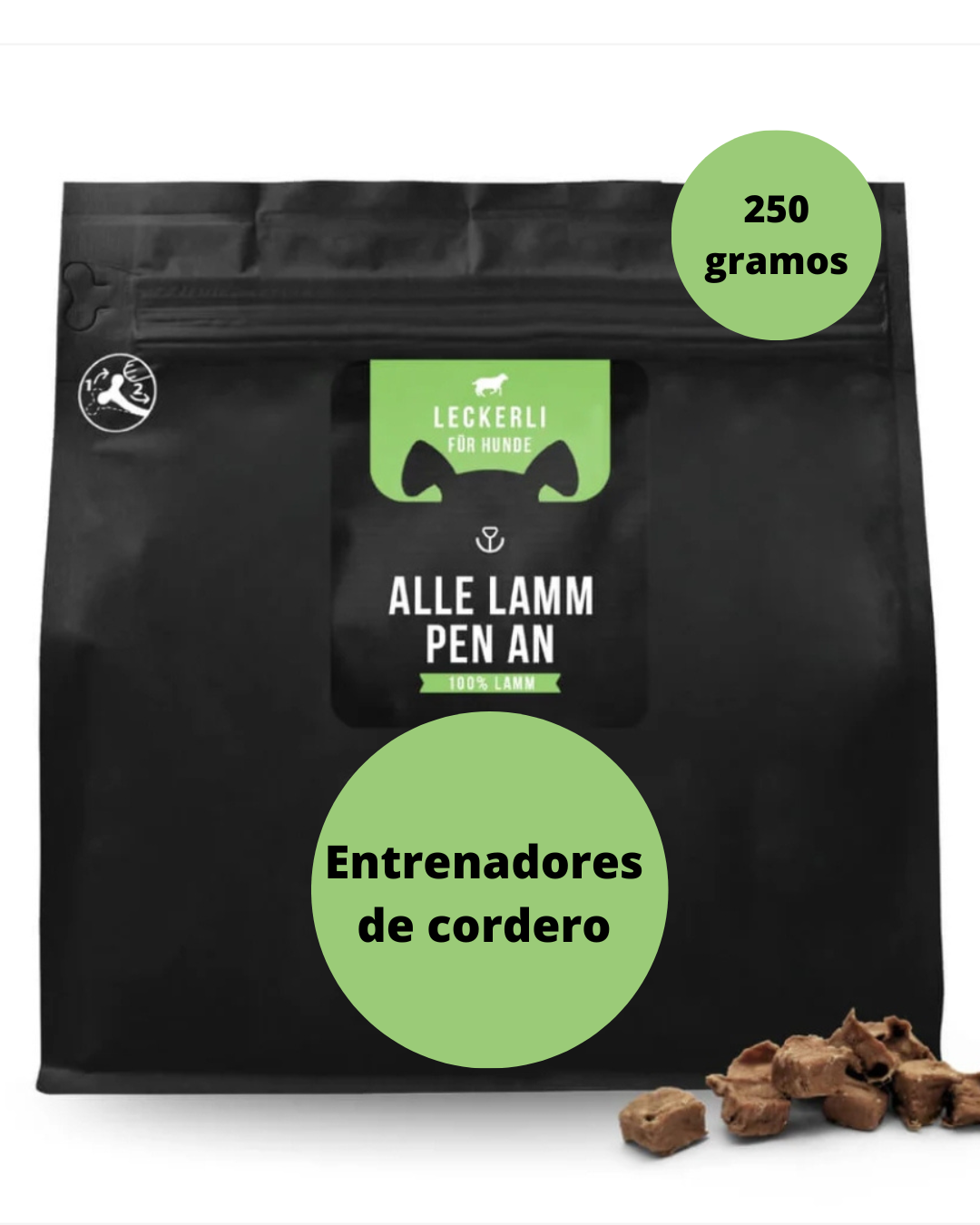 Entrenadores de cordero para perros y gatos - snack natural
