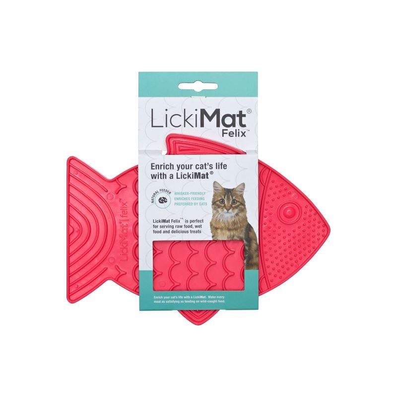 Comedero para gatos LickiMat Felix
