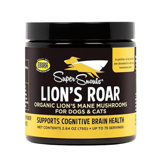 Lion´s Roar Hongo Melena de León Super Snouts - Suplemento para perros y gatos