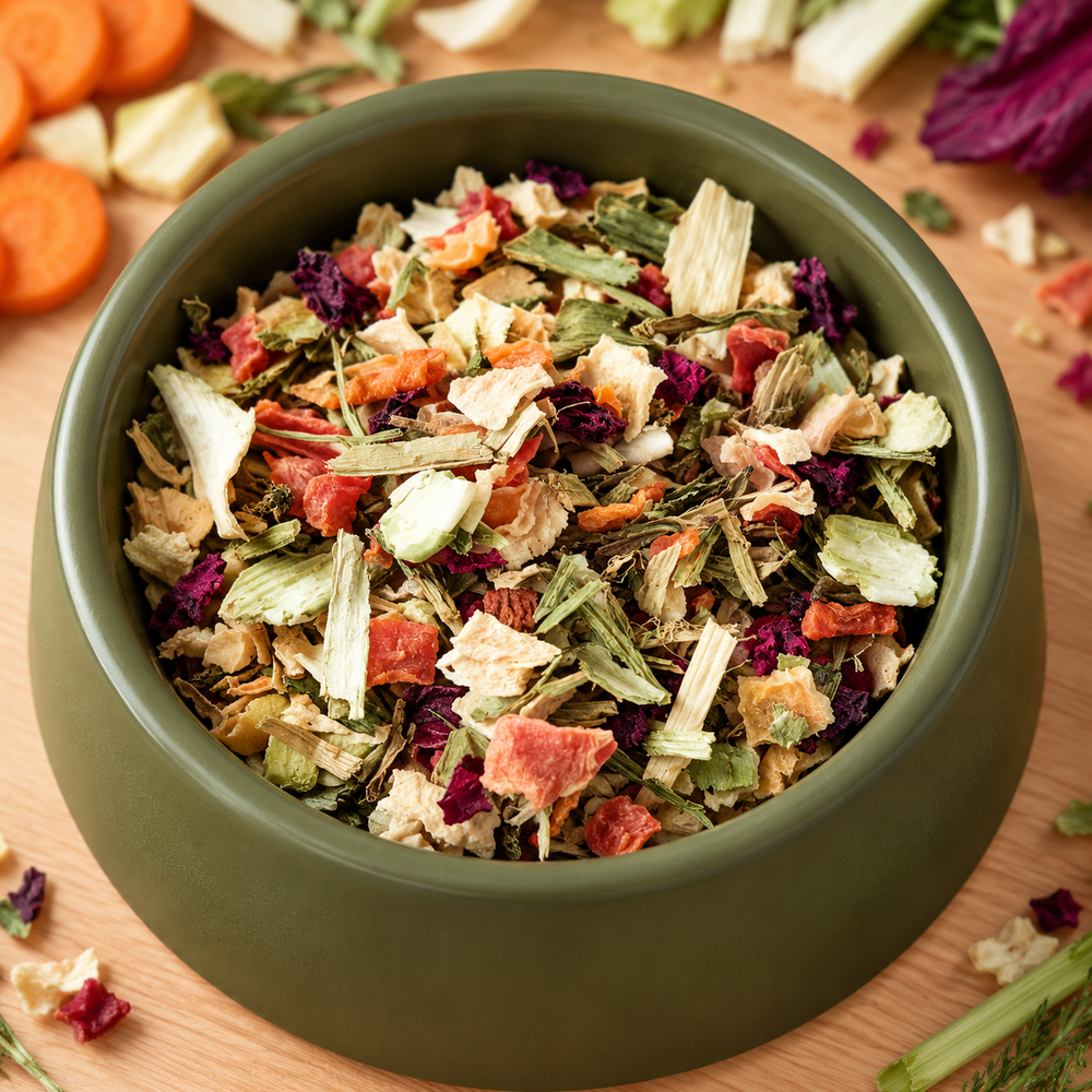 Comida natural mezcla de verduras