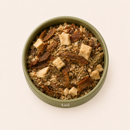 Comida natural para perros de Pescado Azul Omega