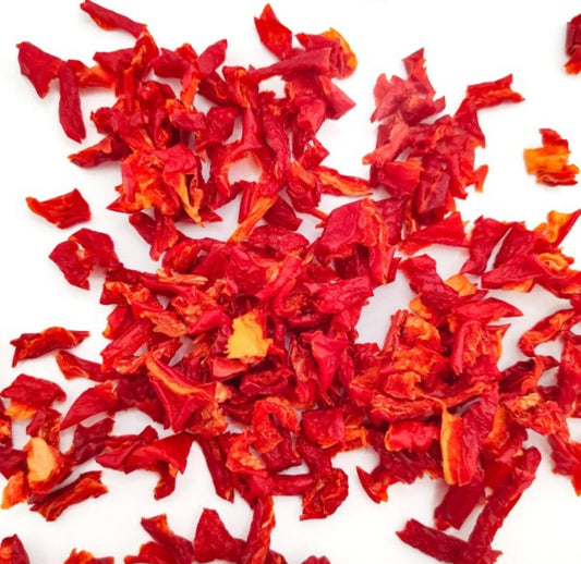 Pimientos rojos deshidratados