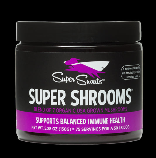 Super Shrooms Hongos Super Snouts - Suplemento para perros y gatos