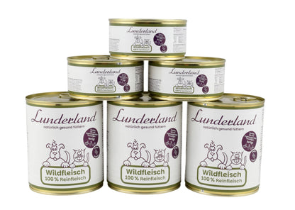 Ubre y corazón de ternera Lunderland para perros y gatos