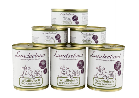 Carne de venado Lunderland para perros y gatos