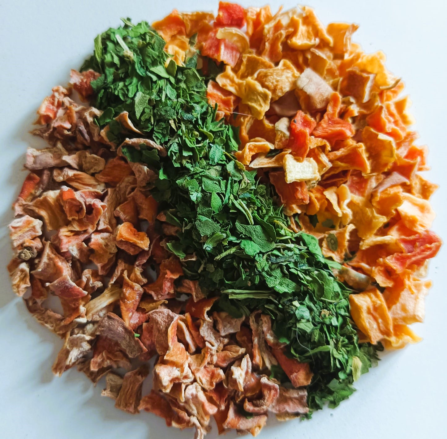 Mix de Verduras deshidratadas para perros y gatos